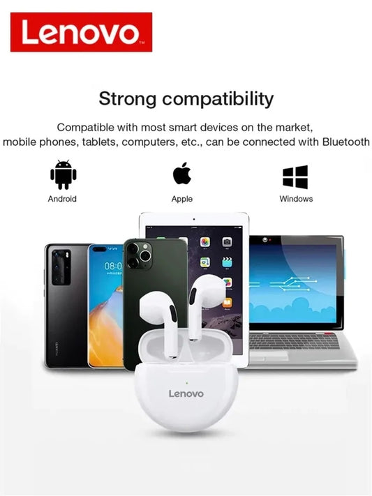 Lenovo HT38TWS Wireless Bluetooth Headphones and Smart Control